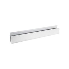 ARREMATE EM U BRANCO PARA FORRO MAXPLAST C/6M
