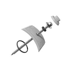 KIT VEDACAO E FIXACAO CINZA COLONIAL TELHA PVC C/20 -MAXPLAST