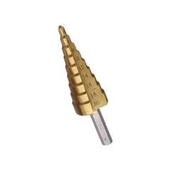 BROCA ESCALONADA CONE TITANIUM 4 A 20MM AÇO RAPIDO