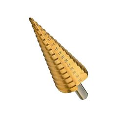 BROCA ESCALONADA CONE TITANIUM 4 A 32MM AÇO RAPIDO
