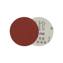 DISCO DE LIXA(VELCRO)SEM FURO 125MM GRÃO 60 -TITANIUM