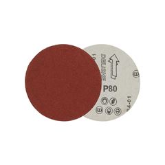 DISCO DE LIXA(VELCRO)SEM FURO 125MM GRÃO 80 -TITANIUM