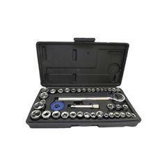 JOGO DE SOQUETE SEXTAVADOS TITANIUM C/40 PEÇAS