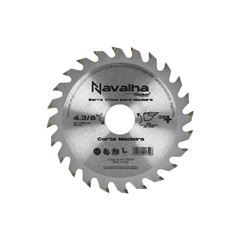 DISCO PARA MADEIRA CIRCULAR WIDEA NAVALHA 4.3/8 110MM 24D - TITANIUM