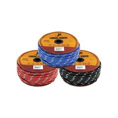 CORDA CARRETEL RODEIO SEDA PET COLORIDA N°14 C/40M -FORCE