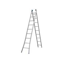 ESCADA EXTENSIVA ALUMASA ALUMINIO 2X9 DEGRAUS