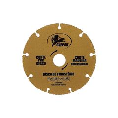 DISCO DE CORTE PARA MADEIRA TUNGSTÊNIO 110MM X 20MM - GUEPAR
