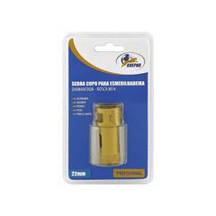 SERRA COPO DIAMANTE PARA ESMERILHADEIRA 22MM -GUEPAR