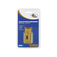 SERRA COPO DIAMANTE PARA ESMERILHADEIRA 25MM -GUEPAR