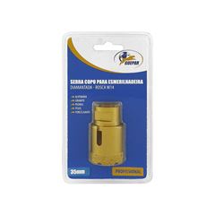 SERRA COPO DIAMANTE PARA ESMERILHADEIRA 35MM -GUEPAR