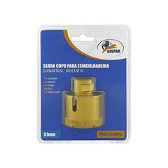 SERRA COPO DIAMANTE PARA ESMERILHADEIRA 51MM -GUEPAR