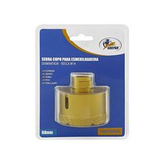 SERRA COPO DIAMANTE PARA ESMERILHADEIRA 68MM -GUEPAR