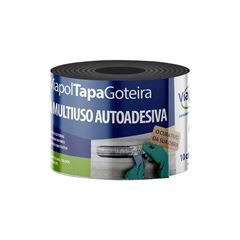 FITA VEDA TUDO DE ALUMÍNIO VIAPOL MULTIUSO ROLO 10CM X 10M