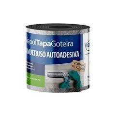 FITA VEDA TUDO DE ALUMÍNIO VIAPOL MULTIUSO ROLO 15CM X 10M