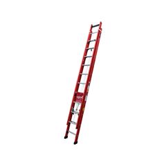 ESCADA DE FIBRA EXTENSIVA PROFISSIONAL ROBUSTA 22 DEGRAUS 3,60/4,80M -BOTAFOGO