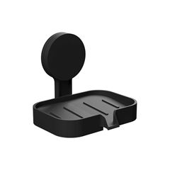 SABONETEIRA ASTRA COM ADESIVO PRETO FOSCO