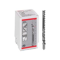 LÂMINA PARA SERRA TICO-TICO PARA MADEIRA T144D PACOTE COM 100 UNIDADE -BOSCH