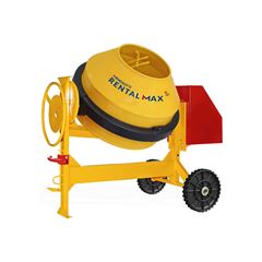 BETONEIRA MENEGOTTI 400L RENTAL MAX C/MOTOR MONO 2CV 60HZ 4P C/RODA MAÇIÇO BIVOLT