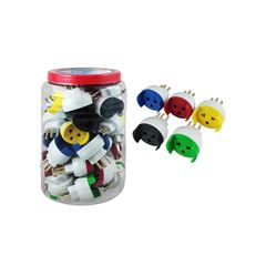 PINO ADAPTADOR UNIVERSAL COMPOLUX 20A/250V 2P+T COLOR POTE COM 30 UNIDADE