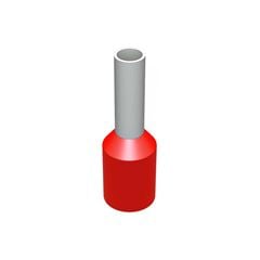 TERMINAL ILHÓS SIMPLES TUBULAR 95,0MM² 310A VERMELHO PACOTE COM 50 PEÇAS -DECORLUX