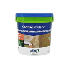 ADITIVO IMPERMEABILIZANTE PARA ARGAMASSA E CONCRETO CONTRA UMIDADE BALDE 18L -VIAPOL