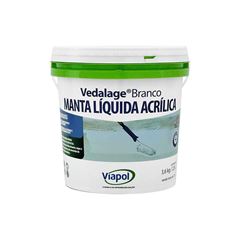 MANTA LIQUIDA VEDALAGE BRANCO GALÃO 3,6L  -VIAPOL