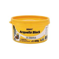 IMPERMEABILIZANTE ACQUELLA BLOCK 400G VEDACIT