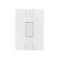 MEC-TRONIC LINHA CLICK BRANCO 1 INTERRUPTOR SIMPLES VERTICAL 10A