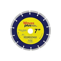DISCO DIAMANTADO WAVES PLUS SEGMENTADO 180X25,4MM