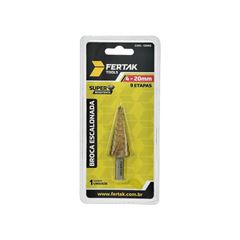 BROCA ESCALONADA FERTAK 4 A 20MM 9 ETAPAS