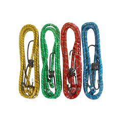 EXTENSOR ELÁSTICO FERTAK COM GANCHOS DE PLÁSTICO 8MM X 150CM