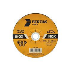 DISCO DE DESBASTE FERTAK INOX 7X1/4X7/8