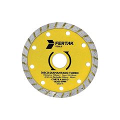 DISCO DIAMANTADO FERTAK TURBO 110MM X 20MM
