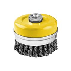 ESCOVA AÇO TIPO TACA FERTAK 4-100MM TORCIDO