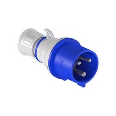 PINO INDUSTRIAL MEC-TRONIC AZUL 2P+T 32A 200/250