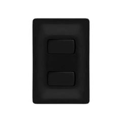 PIAL ZEFFIA LINHA PT 1 INTERRUPTOR SIMPLES + 1 INTERRUPTOR PARALELO 10A