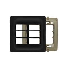 PIAL ZEFFIA LINHA PT PLACA 4X4 3+3 POSTOS SEPARADOS