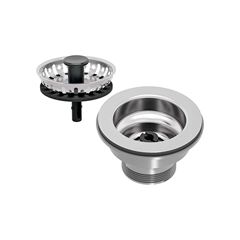 VÁLVULA TRAMONTINA 3.1/2 AÇO INOX COM VEDAÇÃO 89X70MM