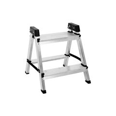 BANQUETA QUALITY DE ALUMÍNIO 02 DEGRAUS