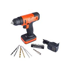 PARAFUSADEIRA E FURADEIRA 12V BLACK IMPACTO 3/8