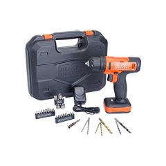 PARAFUSADEIRA E FURADEIRA 12V BLACK IMPACTO 3/8 10MM