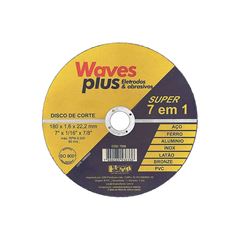 DISCO DE CORTE WAVES PLUS INOX 7”X1/16X7/8