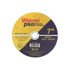 DISCO DE CORTE WAVES FERRO 7”X 1/8X7/8