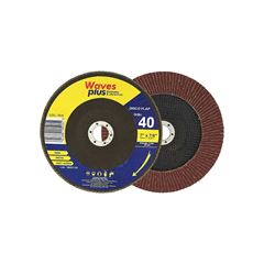Disco Flap Waves Plus Zircônio 180mm Grão 40
