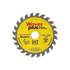 DISCO PARA MADEIRA CIRCULAR WIDEA 4.3/8X24D WAVES PLUS