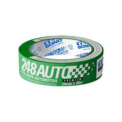 Fita Crepe Tek Bond 248 Auto Verde 24mm x 40m