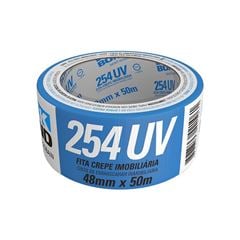FITA CREPE TEK BOND 254 UV AZUL 48MM X 50M