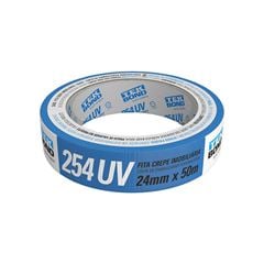 FITA CREPE TEK BOND 254 UV AZUL 24MM X 50M