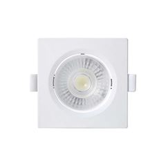 SPOT DE LED EMBUTIR TASCHIBRA CONECTA QUADRADO ALLTOP LUZ SUAVE 4000K 7W