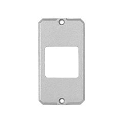 TAMPA PARA CONDULETE 1/2 E 3/4 COM 2 POSTO JUNTOS PARA SISTEMA MODULAR SEM PINTURA TRAMONTINA